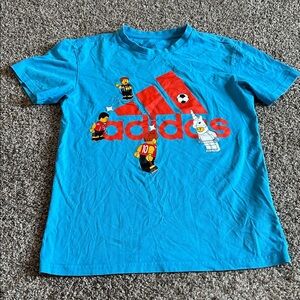 adidas Kids Lego Soccer T-Shirt Size L